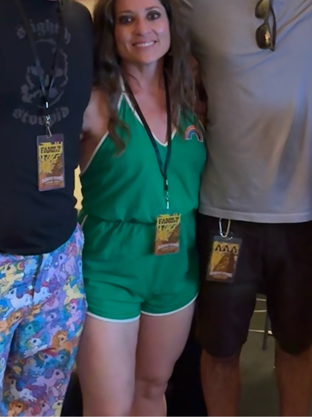 Green sexy Romper